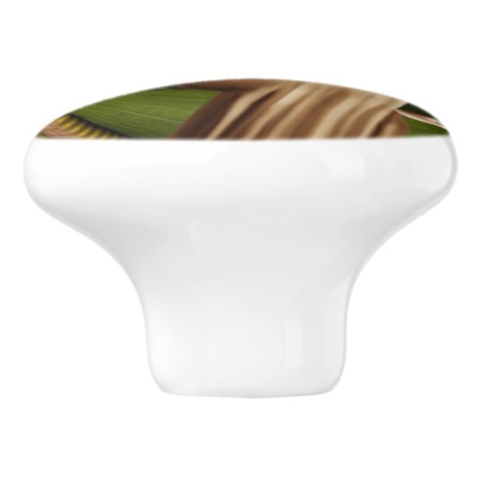 Feenhafte Gondel Keramikknauf (Seitenansicht)