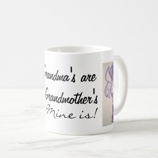 Feenhafte Großmutter-Tasse Kaffeetasse (VorderseiteRechts)