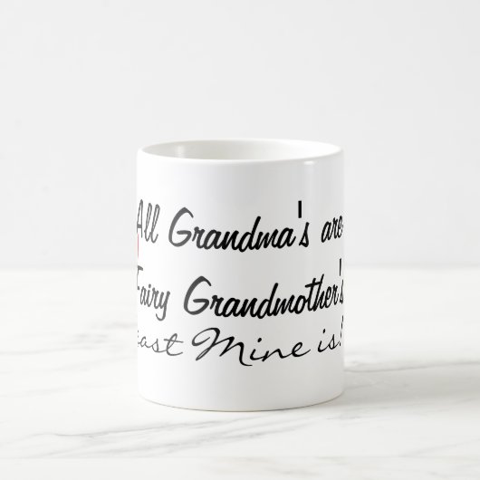 Feenhafte Großmutter-Tasse Kaffeetasse (Mittel)