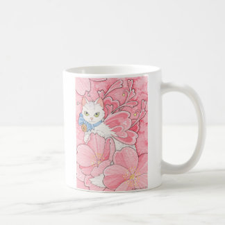 Feenhafte Katzen-Tasse Kirschblütes Kaffeetasse