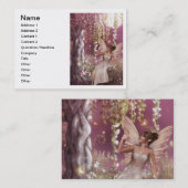 Feenhafte Königin Visitenkarte (Vorne/Hinten)