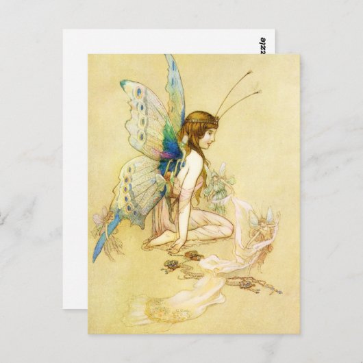 Feenhafte Kostüm-Postkarte Postkarte (Vorne/Hinten)