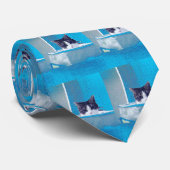 Feenhafte Land-Miezekatze eingepackt - herein Krawatte (Gerollt)