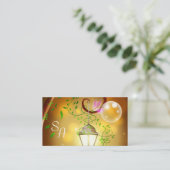 Feenhafte Laterne Visitenkarte (Stehend Vorderseite)