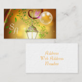 Feenhafte Laterne Visitenkarte (Vorne/Hinten)