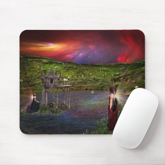 Feenhafte Liebe Mousepad (Mit Mouse)