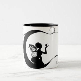 Feenhafte Mond-Kaffee-Tasse Zweifarbige Tasse