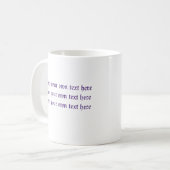 Feenhafte moonlit Teich-Tasse Kaffeetasse (Vorderseite Links)