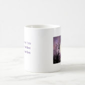 Feenhafte moonlit Teich-Tasse Kaffeetasse (Mittel)