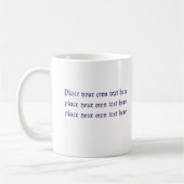 Feenhafte moonlit Teich-Tasse Kaffeetasse (Links)
