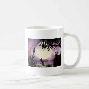 Feenhafte moonlit Teich-Tasse Kaffeetasse