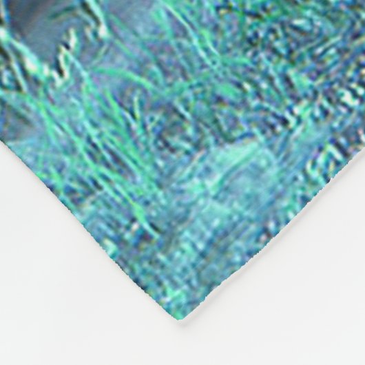 Feenhafte NachtFleece Decke (Ecke)