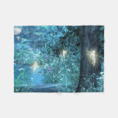 Feenhafte NachtFleece-Decke Fleecedecke (Vorderseite (Horizontal))