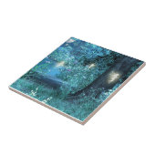 Feenhafte Nachtmagiefliese Fliese (Seite)