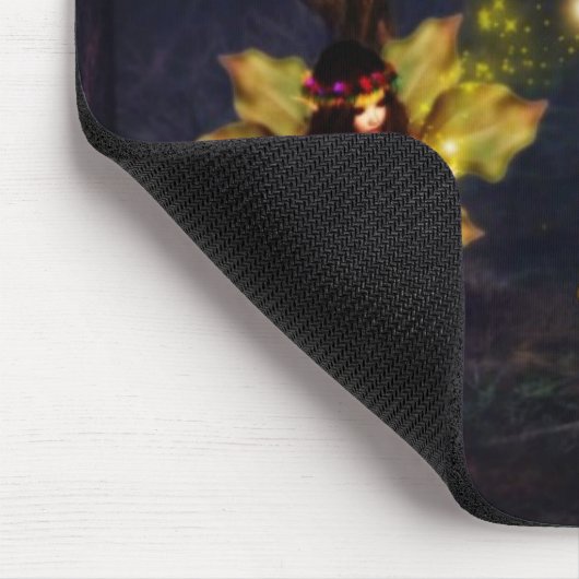 Feenhafte Nightlights Mousepad (Ecke)