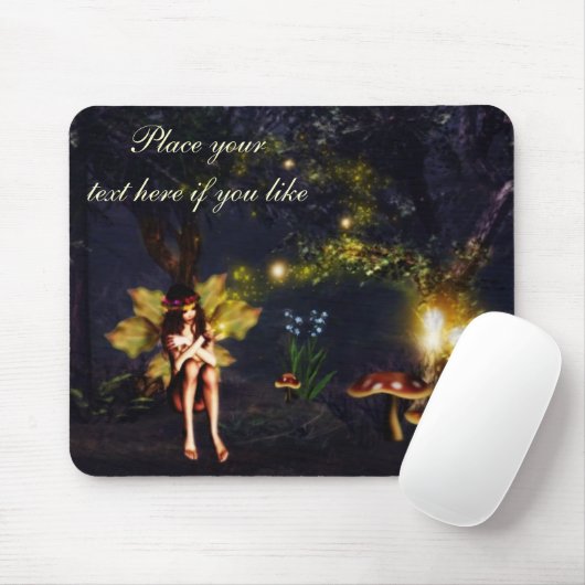 Feenhafte Nightlights Mousepad (Mit Mouse)