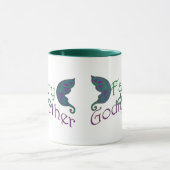 Feenhafte Patin-Entwurfs-Tassen Tasse (Zentrum)