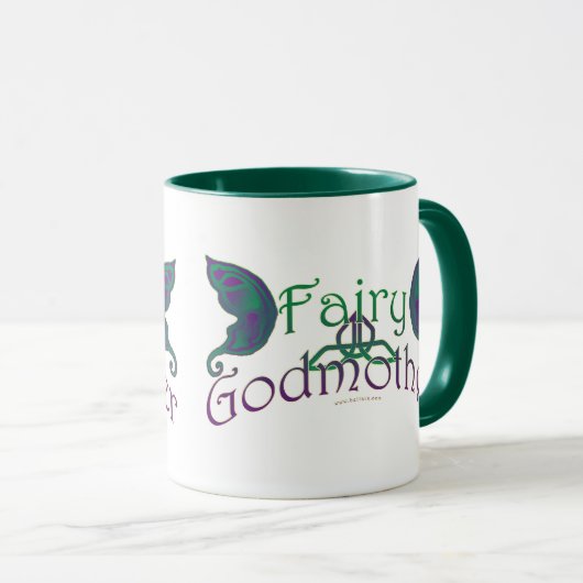 Feenhafte Patin-Entwurfs-Tassen Tasse (VorderseiteRechts)