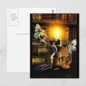feenhafte Postkarte der Fantasie - "feenhafte (Vorne/Hinten)