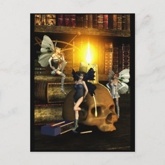 feenhafte Postkarte der Fantasie - "feenhafte