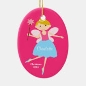 Feenhafte Prinzessin Christmas Ornament (Hinten)
