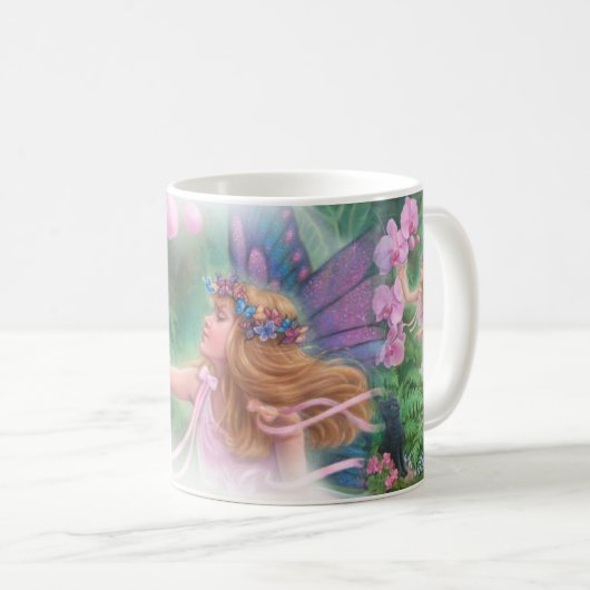 Feenhafte Prinzessin Mug Kaffeetasse (VorderseiteRechts)