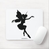 Feenhafte Silhouette-Pose 25 Mousepad (Mit Mouse)