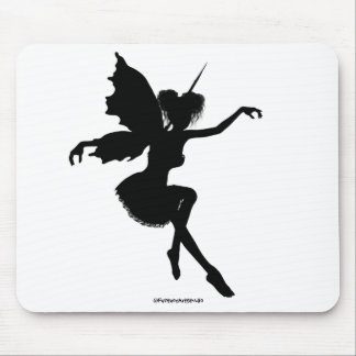 Feenhafte Silhouette-Pose 25 Mousepad