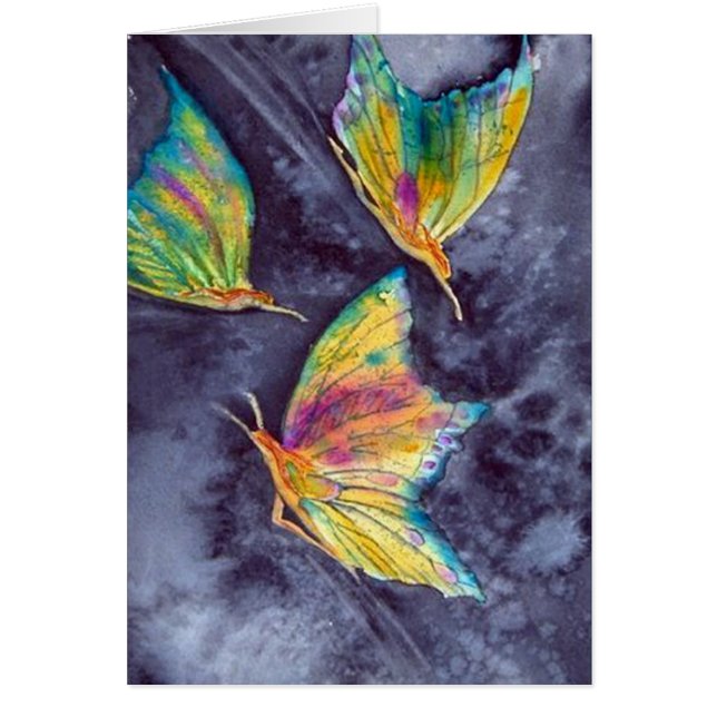 Feenhafte Tanz-Karte (Vorne)