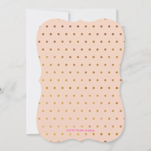 Feenhafte Taufe-mit Blumeneinladung Einladung (Rückseite)