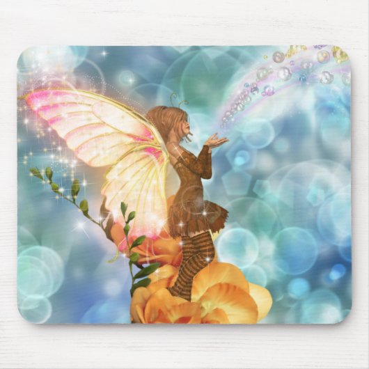 Feenhafte Wünsche Mousepad (Vorne)