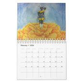 Feenhafter Blumenkalender Kalender (Feb 2026)