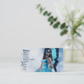 Feenhafter Kostümball Visitenkarte (Stehend Vorderseite)