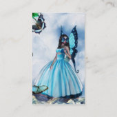 Feenhafter Kostümball Visitenkarte (Rückseite)