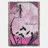 Feenhafter Mond Decken-Wurf Decke (Vorderseite Vertikal)