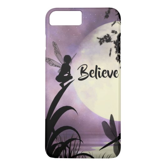 Feenhafter Mond glauben iPhone Fall Case-Mate iPhone Hülle (Rückseite)
