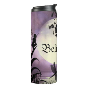 Feenhafter Mond glauben thermischer Trommel Thermosbecher