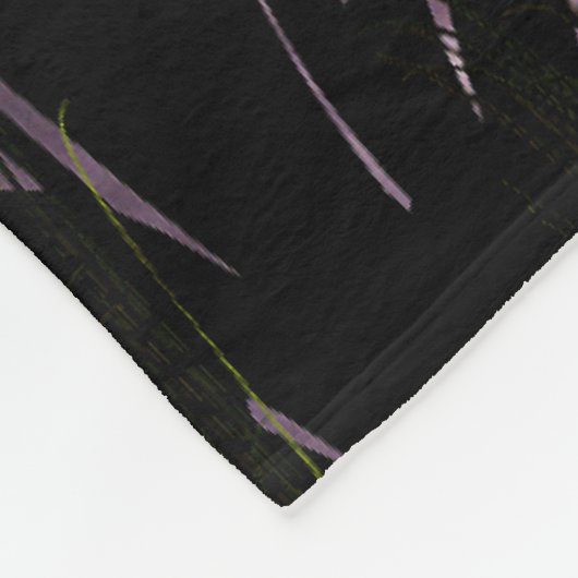 Feenhafter Mondschein glauben Fleecedecke (Ecke)