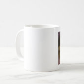 feenhafter Prinzessinhund mit Diamantkrone Kaffeetasse (Vorderseite Links)