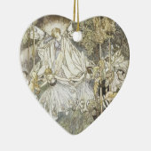 Feenhafter Sommernachtstraum 1907 Keramik Ornament (Rechts)