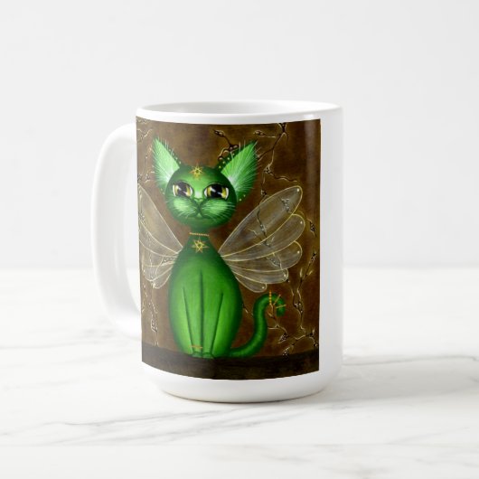 Feenhafter Tempel, Fantasie-feenhafte Kaffeetasse (Vorderseite Links)