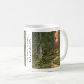 "Feenhafter Wald am Sonnenuntergang" durch Iwan Kaffeetasse (VorderseiteRechts)