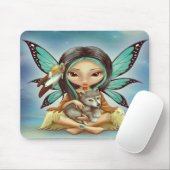 Feenhafter Wolf Mousepad (Mit Mouse)