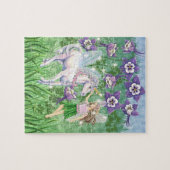Feenhaftes Einhornpuzzlespiel Puzzle (Horizontal)