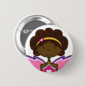 Feenhaftes Knopf-Abzeichen Button (Vorne & Hinten)