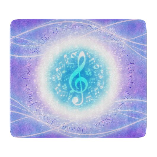 Feenhaftes Lied Schneidebrett (Vorderseite)