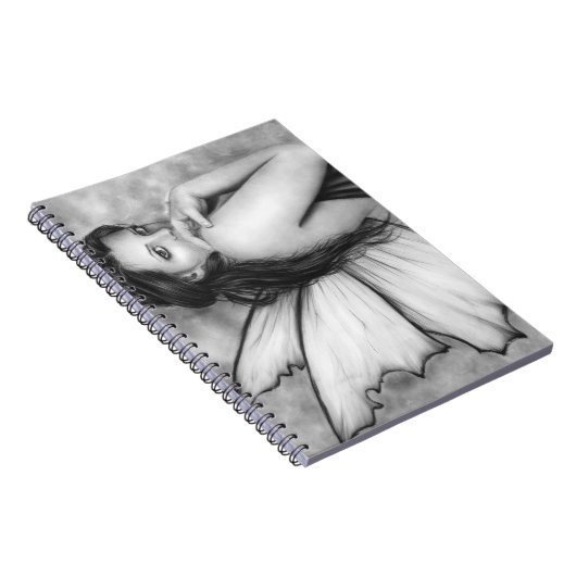 Feenhaftes Mädchen-Notizbuch Notizblock (Rechte Seite)