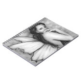 Feenhaftes Mädchen-Notizbuch Notizblock (Linke Seite)