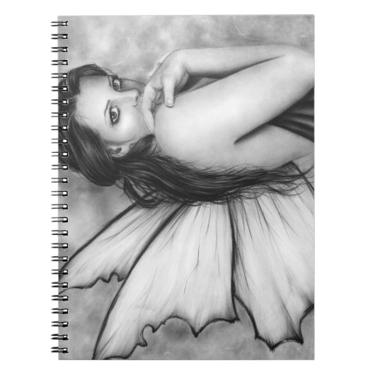 Feenhaftes Mädchen-Notizbuch Notizblock (Vorderseite)