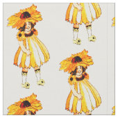 FEENHAFTES MIT BLUMENMUSTER STOFF (Nahaufnahme)